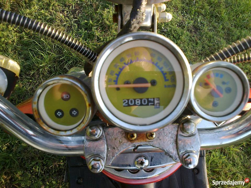 Skuter retro Adams JL 125T10 Skowarcz