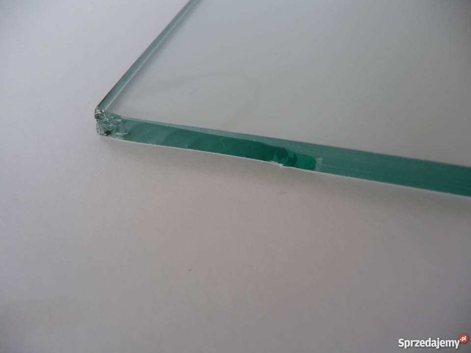 Półki szklane prostokątne 38x21 2 sztuki Poznań