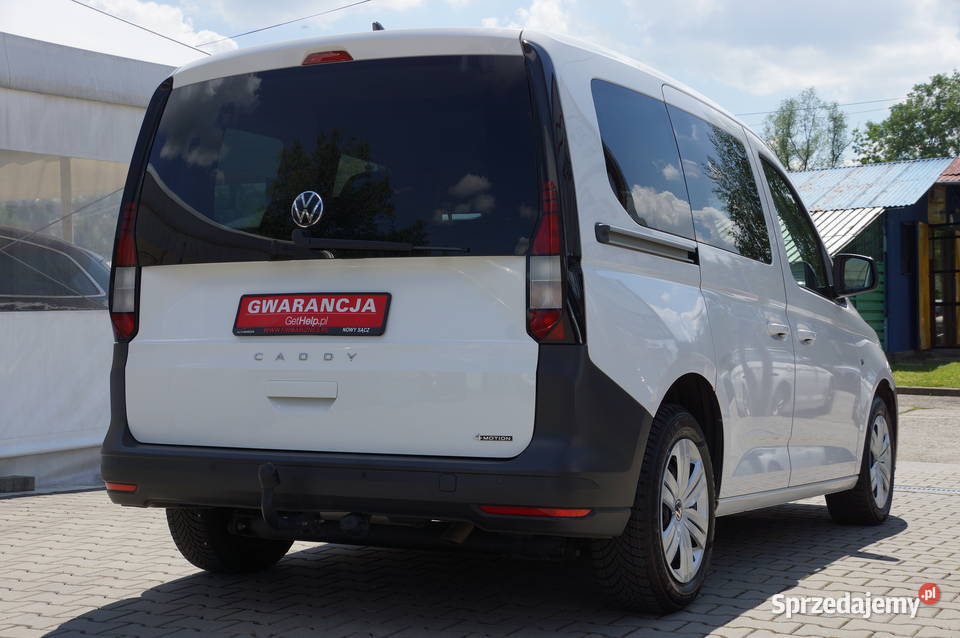 Volkswagen Caddy 20 TDI CR 122 4x4 Full LED Hak ESP Nowy Sącz sprzedam