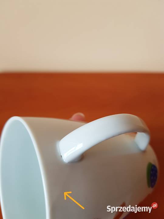 Porcelanowy kubek Królik Zając Karolina Porcelana i szkło Dąbrowa Górnicza