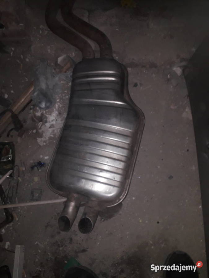 Fabryczny tłumikkońcowy wydech bmw e46 d 30 32 Rury wydechowe wielkopolskie Poznań