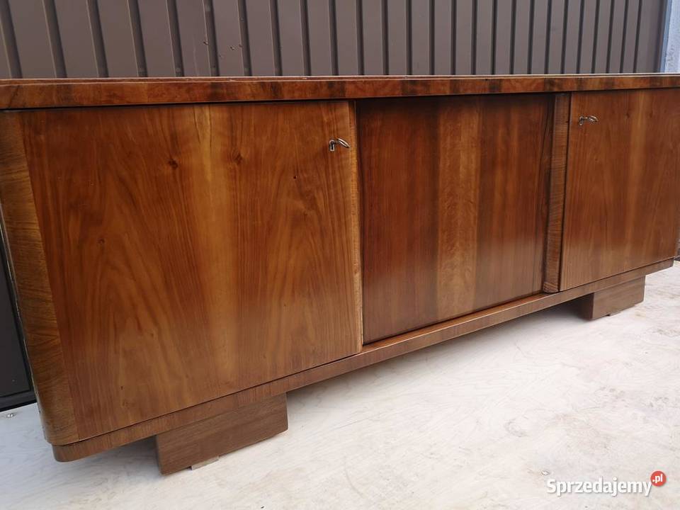 Komoda ARTDECO RTV Niska Orzech 182 Zgrabna Swarzędz