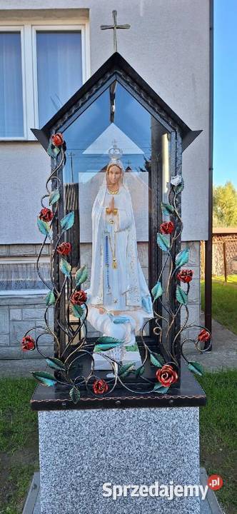 Kapliczka metalowa kapliczki przydrożne Łężyny