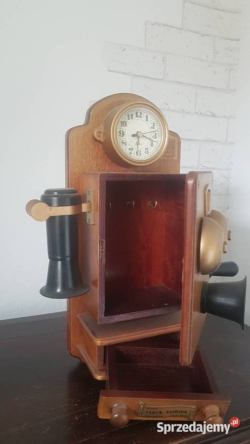 szafka na kluczezegar w starym telefonie Białogard sprzedam