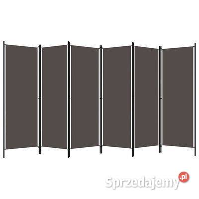 vidaXL Parawan 6panelowy antracytowy 300 x 180 Warszawa