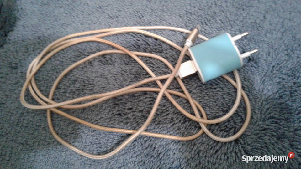 Ładowarka sieciowa gniazdo USB kabel z końcówką podlaskie Łomża