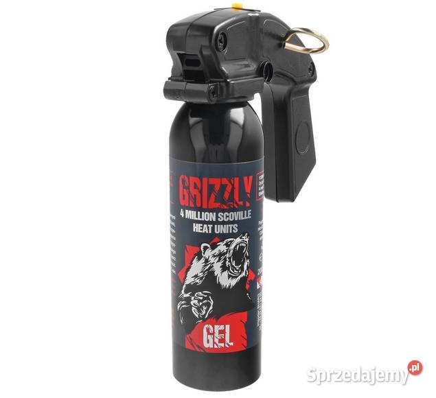 Gaz pieprzowy Sharg Grizzly Gel 4mln SHU 264 OC Trzcianka sprzedam