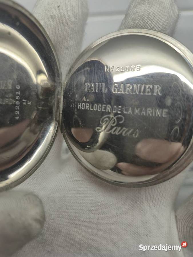 Zabytkowy francuski zegarek kieszonkowy Paul