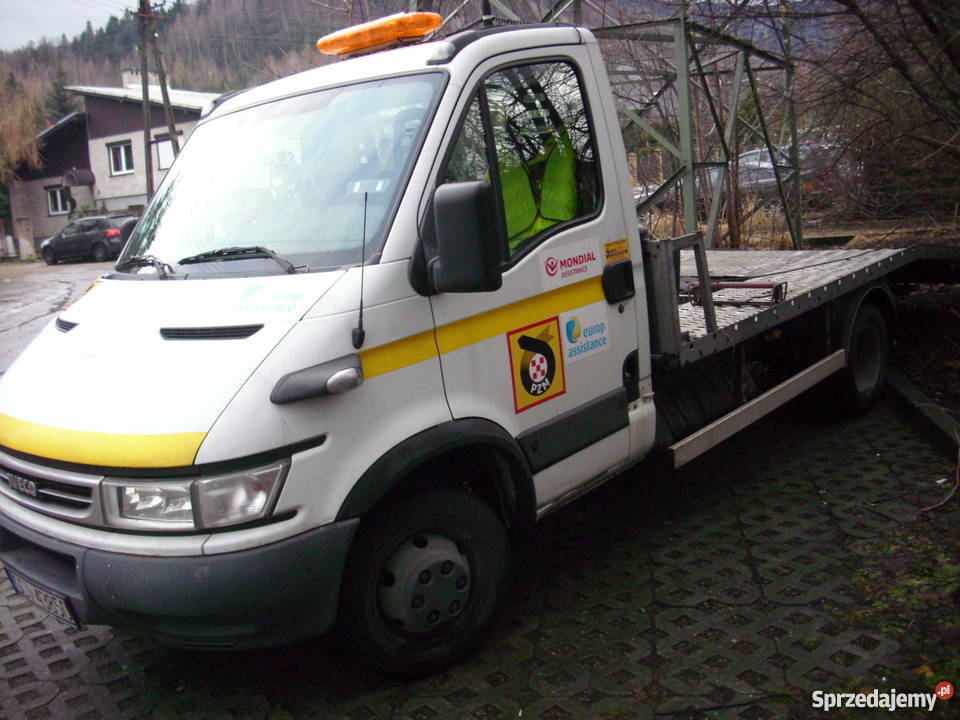 Pomoc Drogowa Specjalny Iveco 3512 elektryczne szyby śląskie Ustroń