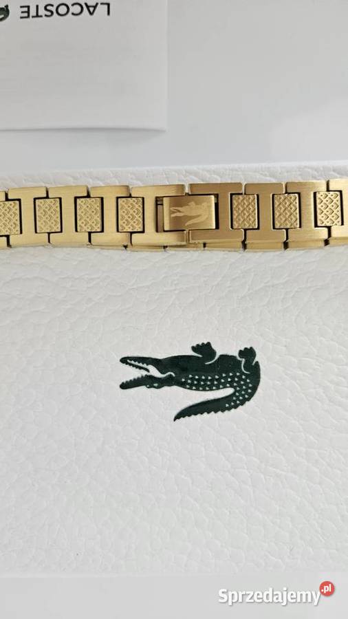 Lacoste złota bransoletka Leżajsk