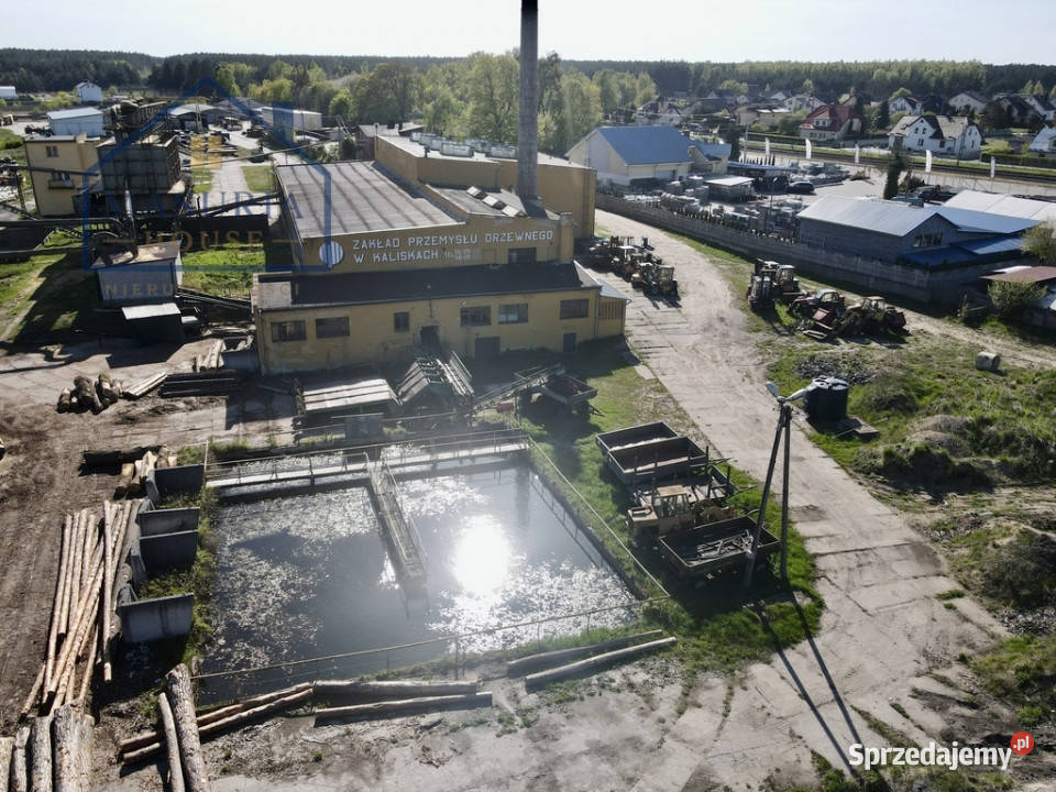 Tartak z niezbędnym zapleczem produkcyjnym na 10 Sprzedaż Kaliska