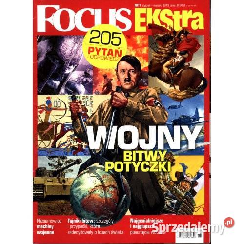 Focus Ekstra 12013 Wojny bitwy potyczki 205 śląskie sprzedam