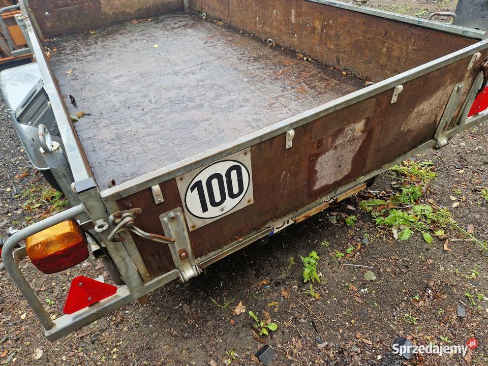 Przyczepka DMC 1500 Hamulec najazdowy ładowność Kłobuck