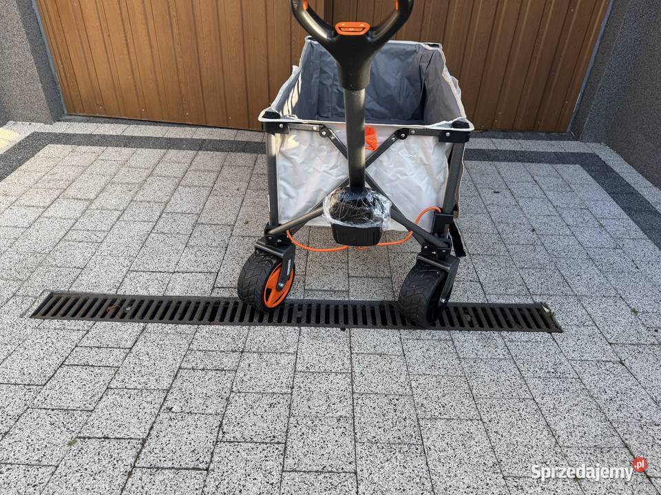 Wózek plażowy Litheli na akumulator Nowy Aluminium sprzedam