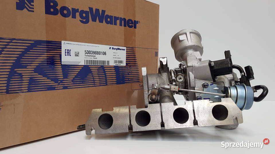 Turbosprężarka BorgWarner KKK 53039700087 mazowieckie Siedlce sprzedam