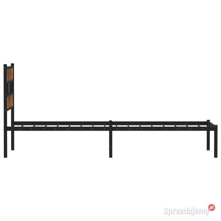 Łóżko Czarne Metalowe Rama Łóżka Metalowa Ze 80cm Warszawa