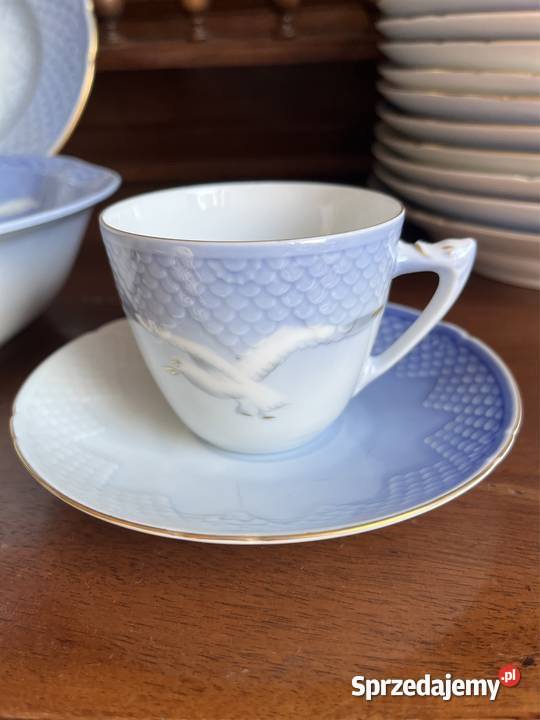 Patera Royal Copenhagen B G Denmark Porcelana i szkło