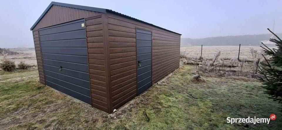 Garaż blaszak Premium 6x5 6x6 4x6