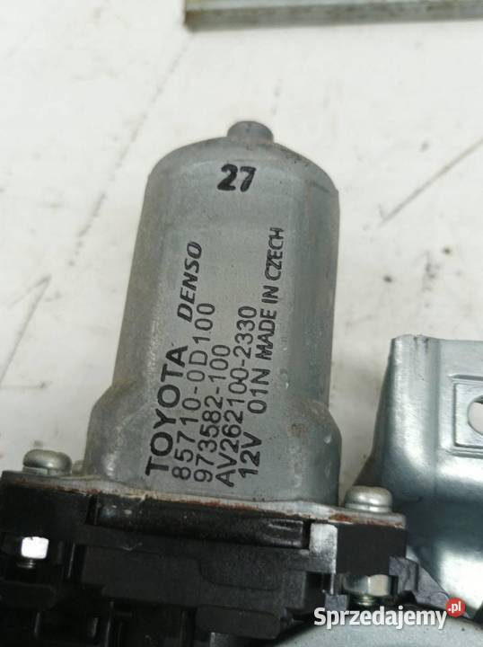 MECHANIZM SZYBY PRAWY PRZÓD 3D 857100D100 Toyota świętokrzyskie