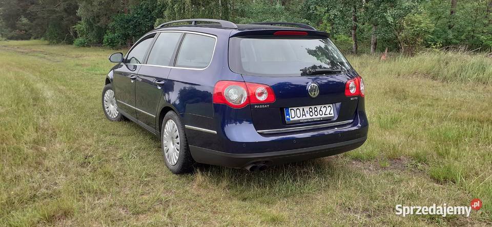 vw passat b6 20 benzyna granatowy wersia elektrochrom. lusterka boczne Oława