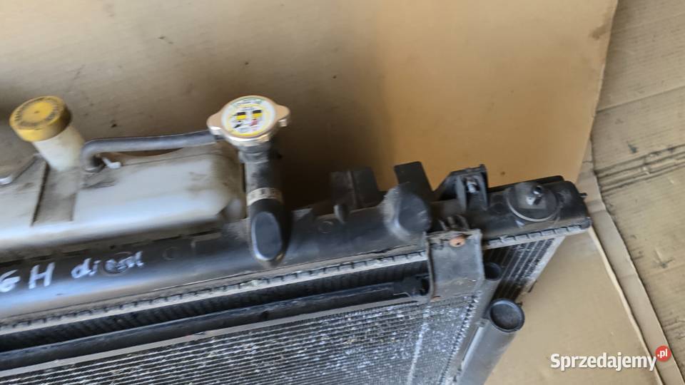 Mazda 6 GH chodnica wody wentylatory chłodnicy