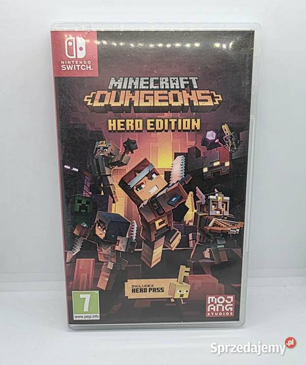 Gra Minecraft Dungeons Hero Edition Nintendo Elbląg sprzedam