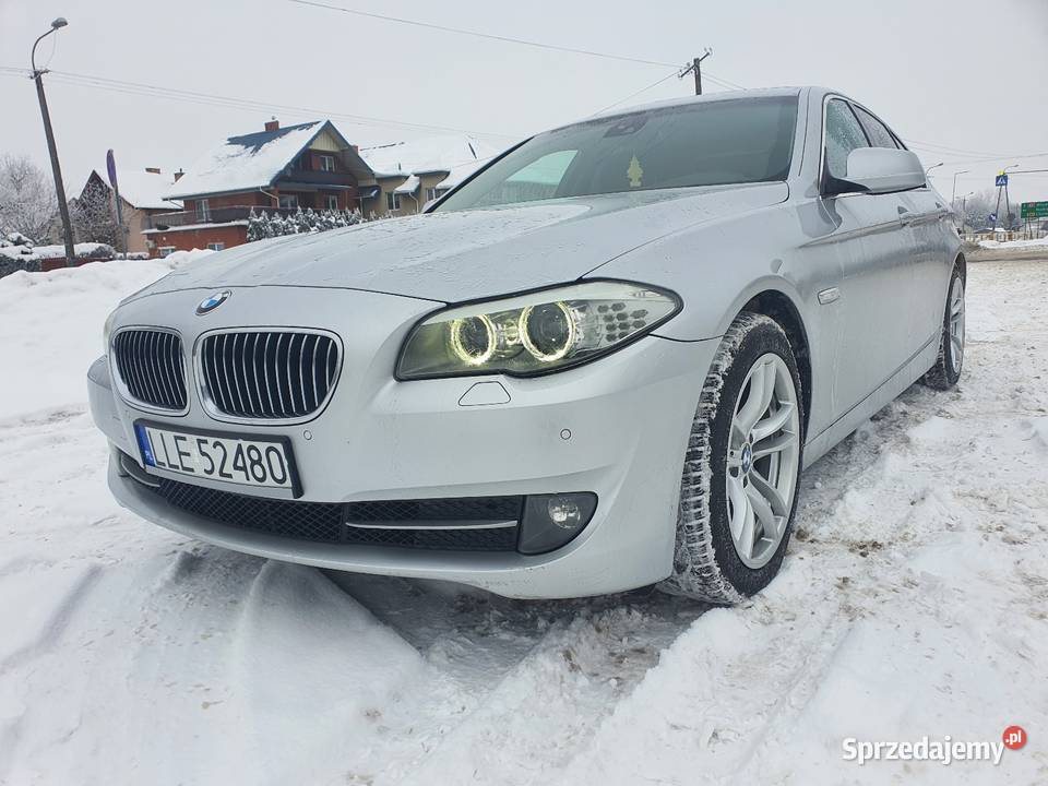 Bmw f 10 automat skóry duża navi zadbany Łęczna