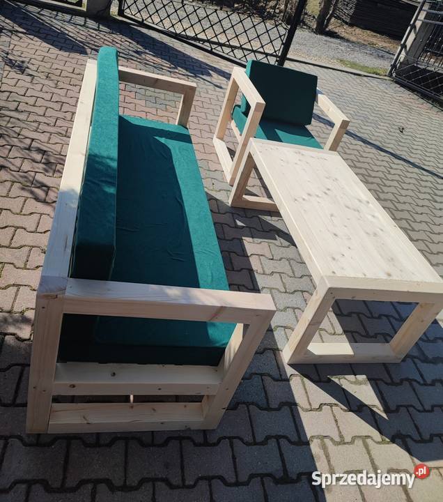 Drewniane meble ogrodowe solidne Nowy Targ