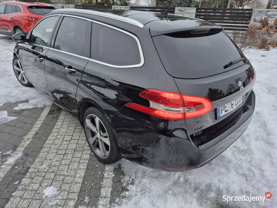 Peugeot 308 16 hdi full led kamera alcantara czujnik deszczu Drelów
