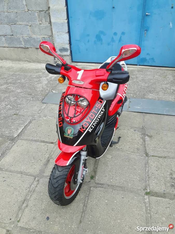 Kingway Koyot 80cc 4t doinwestowany Rok produkcji 2007 dolnośląskie sprzedam