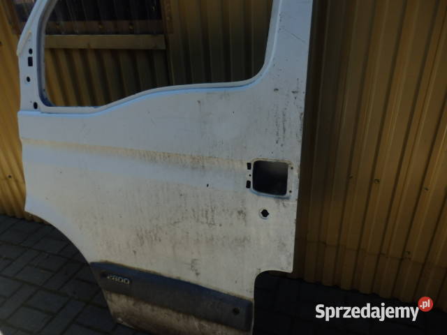 Drzwi przednie Opel Movano uzywane białe lEWA śląskie Jasienica