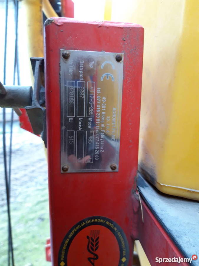 Opryskiwacz UNIA Pilmet 615 Wysokie Mazowieckie