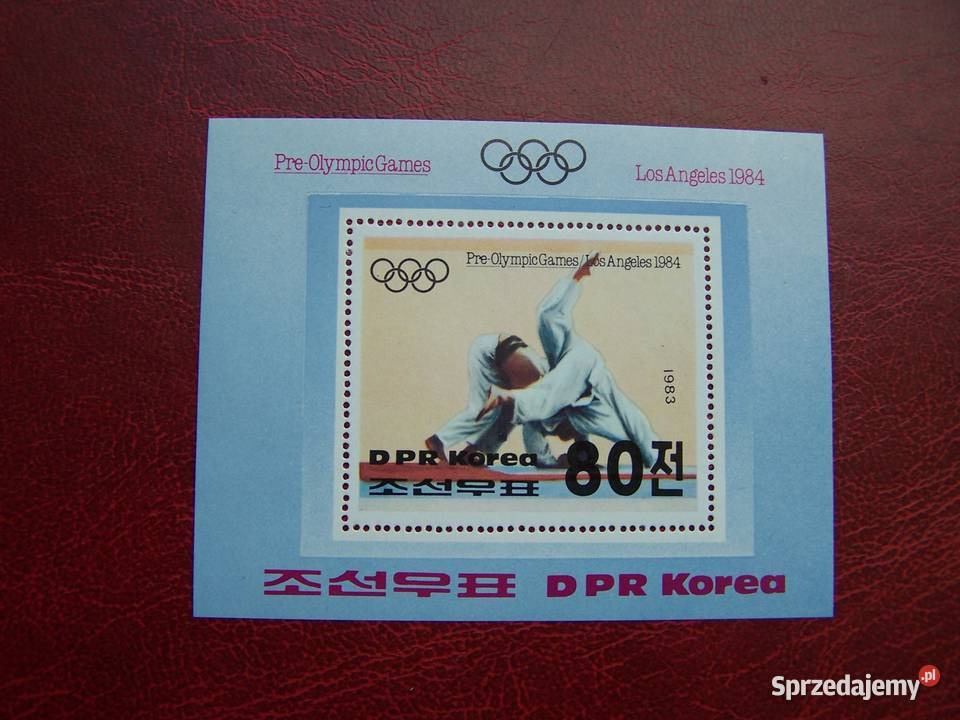 Korea 1983 MNH Sport Olimpiada Los Angeles 84