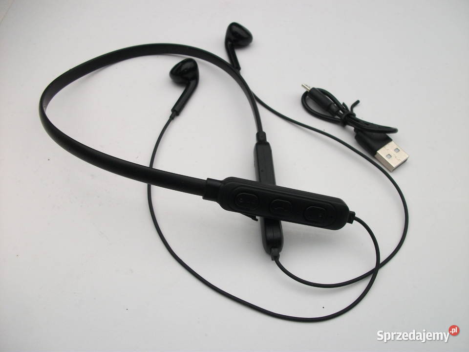 Słuchawki Sportowe Bluetooth 50 na Pałąku Sieradz sprzedam