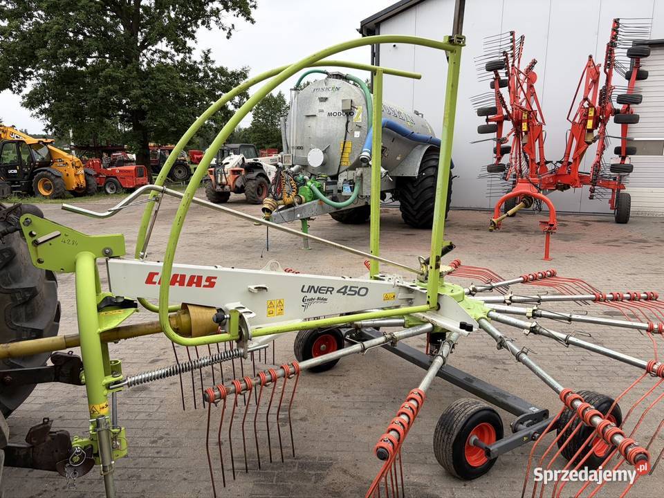 Zgrabiarka karuzelowa Claas Liner 450 mazowieckie Myszyniec sprzedam
