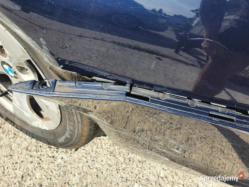 BMW F30 IMPERIAL BLAU A89 ZDERZAK TYŁ osobowe Zderzaki Strzyżewice