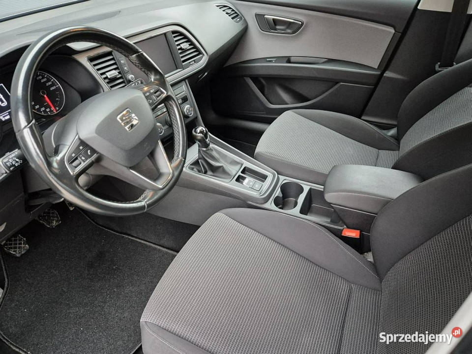 Seat Leon Sportstourer GWARANCJA 12 benzyna TSI elektrochrom. lusterko wst. Warszawa sprzedam