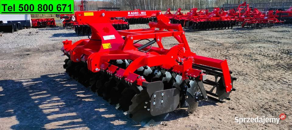 Brona Talerzowa Agregat 25m 27m 30m nieuszkodzony wielkopolskie