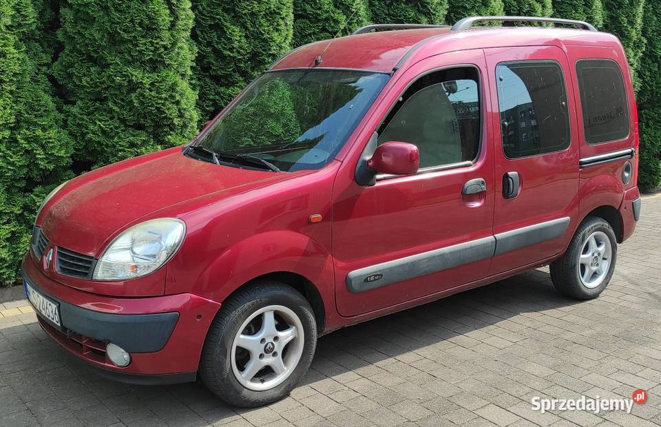 Renault Kangoo 16 Klima 5 miejsc podgrzewane fotele mazowieckie Łosice