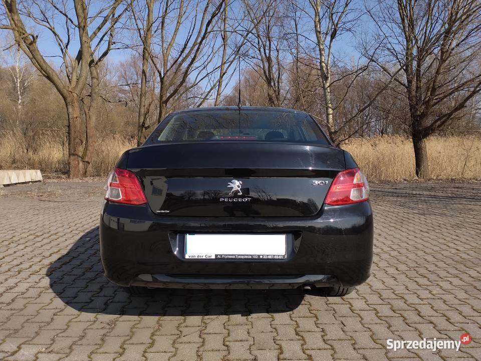PEUGEOT 301 12 AUTOMAT PRZEBIEG 53 czarny Warszawa sprzedam
