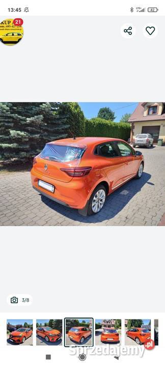Renault Clio 10B 21r Wólka Cycowska