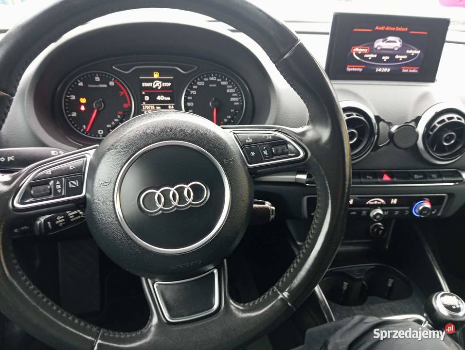 Audi A3 1 4TFSI sprowadzona Bezwypadkowa 2013r A3 Łuków