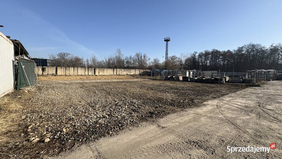 Plac utwardzony do wynajęcia pow 506 m2 Kraków Wynajem