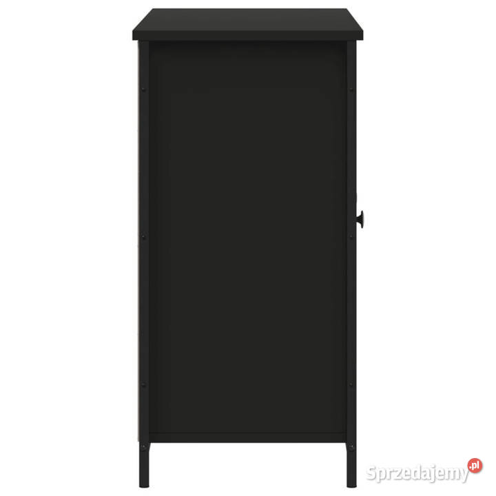 Szafka czarna 100x35x70 materiał drewnopochodny Pozostałe