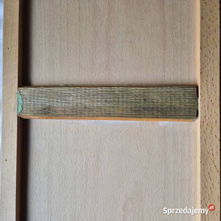 Sztaluga bukowa stołowa z szufladkami nowa Brzesko