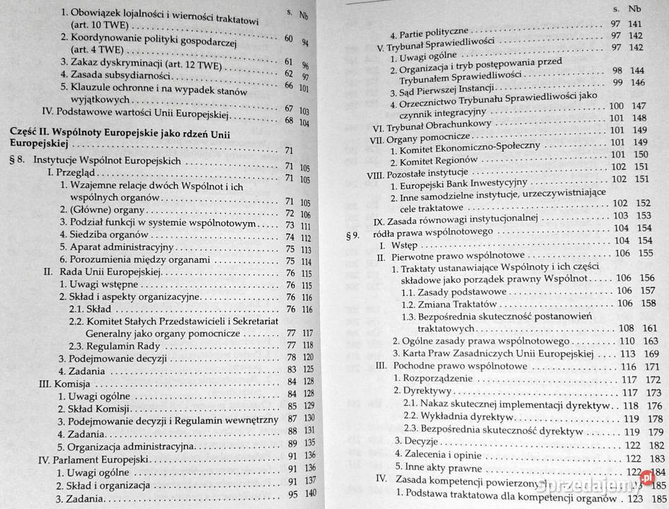 Prawo europejskie Akademia Prawa Herdegen Pozostałe Chełm