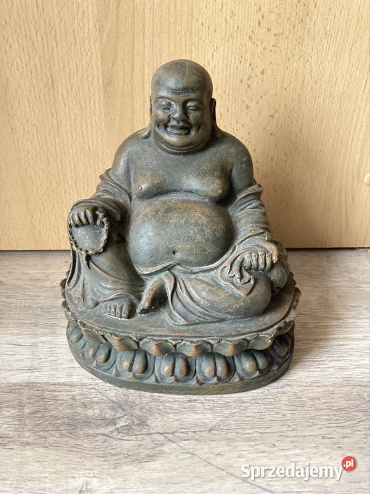 Figurka uśmiechnięty budda wys 17 Warszawa