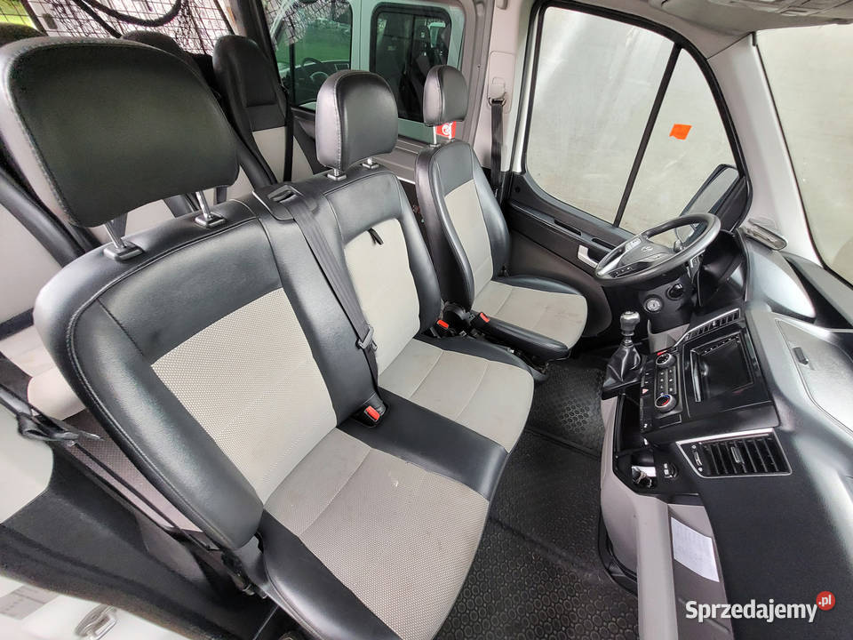 Podwójna kanapa pasażera ze schowkiem do busa dostawcze łódzkie Bełchatów