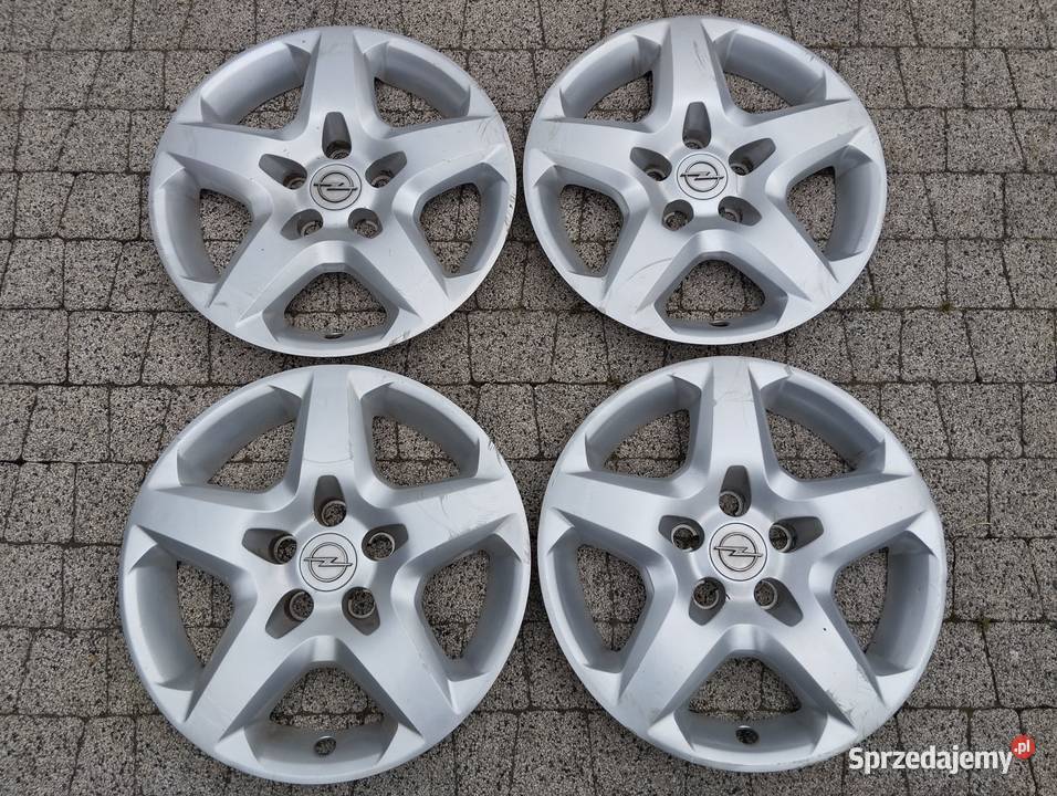 Kołpak Opel 16 Astra Vectra 13240543QE sztukę Opony i felgi śląskie sprzedam