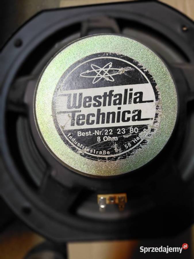 Głośniki Westfalia Technika do kolumn basowe 8 Słuchawki i głośniki Gostynin